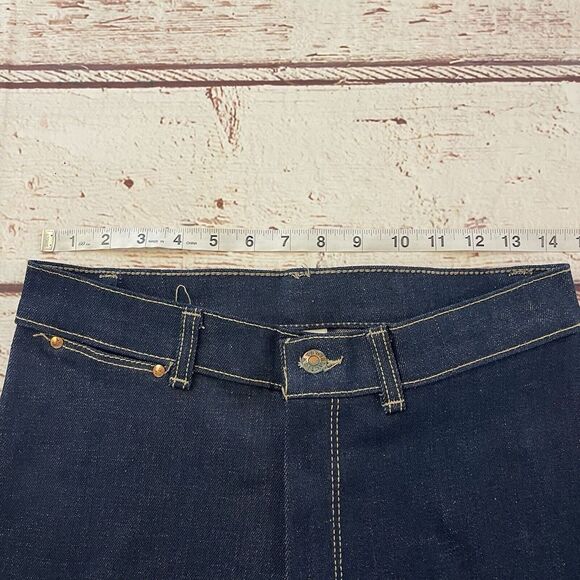Vintage 70s Sears Action Blues‎ Flex Jeans Denim Women's 12 Petite Inseam 32" - Picture 7 of 16